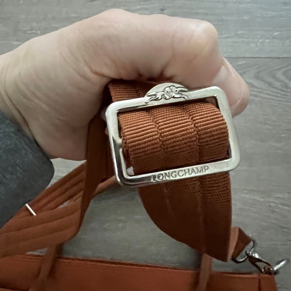 Longchamp Nylon Satchel / Crossbody Bag – Tan - Picture 3 of 7